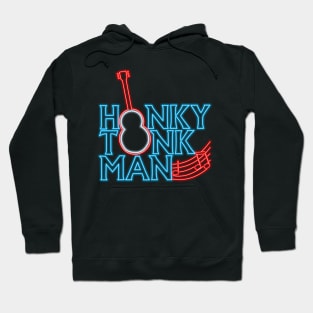 Honky tonk man neon Hoodie